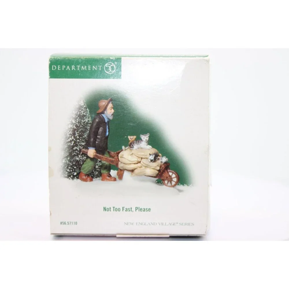Dept 56 New England Village - Not Too Fast Please